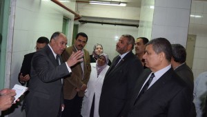 زيارة مفاجأة للمطبخ المركزي بجامعة سوهاج