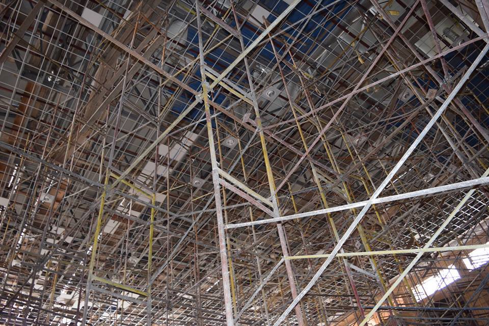 رئيس الجامعة يتابع اعمال الإنشاءات بجامعة سوهاج الجديدة