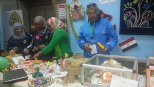 جامعة سوهاج تشارك في مسابقة النشاط العلمي بالمنصورة