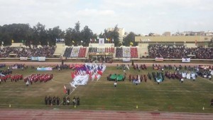 جامعة سوهاج تشارك في انطﻻق فعاليات اسبوع فتيات الجامعة الثالث بالمنصورة.