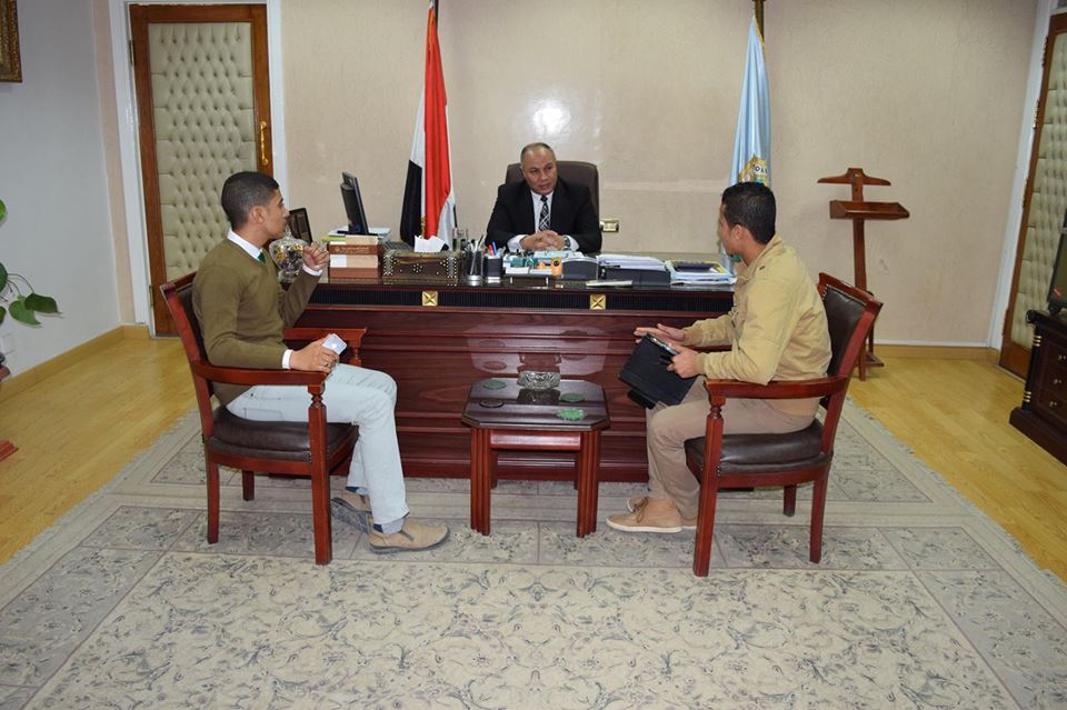 “مبادرة كلنا ايد واحدة ضد الارهاب” تنطلق اولي فعالياتها من جامعة سوهاج”