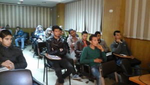 ندوة تعريفية بالمنح والخدمات التي يقدمها مركز المعلومات بالجامعة