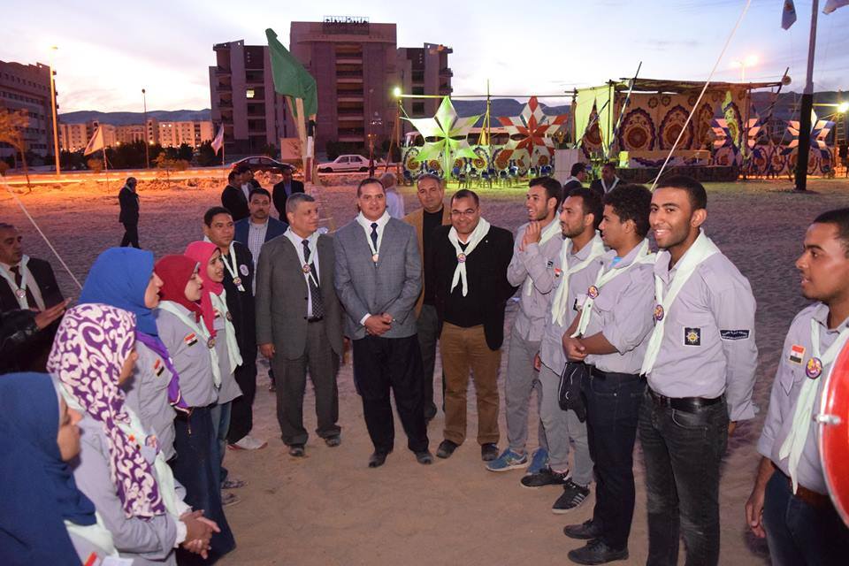 الدورة الكشفية الثالثة لجامعة سوهاج