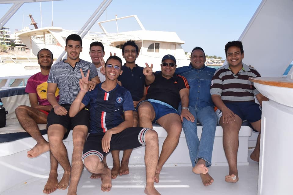 رحلة الغردقة لطلاب وطالبات الكلية