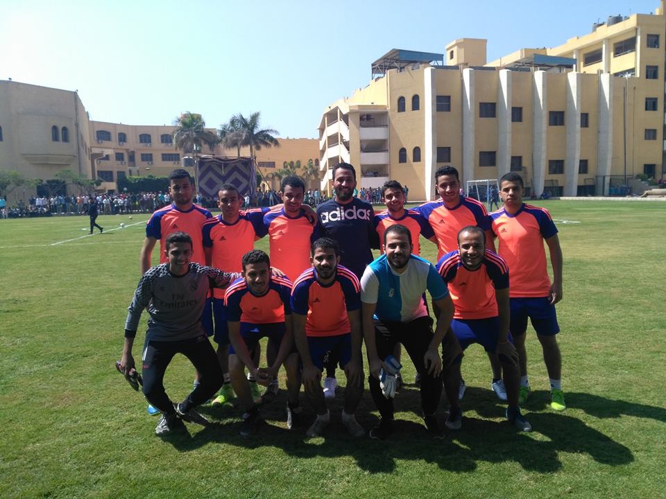 ألف مبروك لفريق الكلية لكرة القدم الخماسية