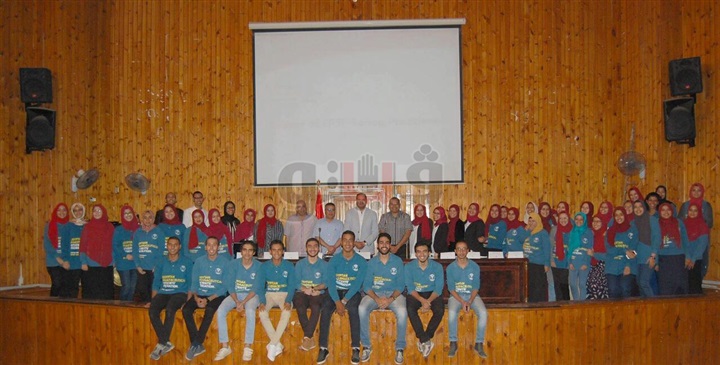 إفتتاح الجمعية العمومية العاشرة لمكتب الإتحاد المصري لطلاب كلية الصيدلة بالجامعة