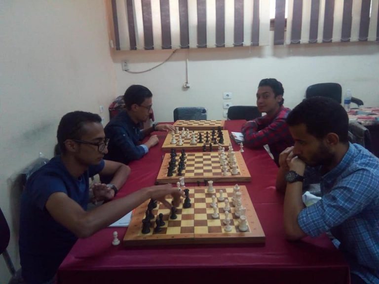 بطولة الكلية فى الشطرنج 💪❤