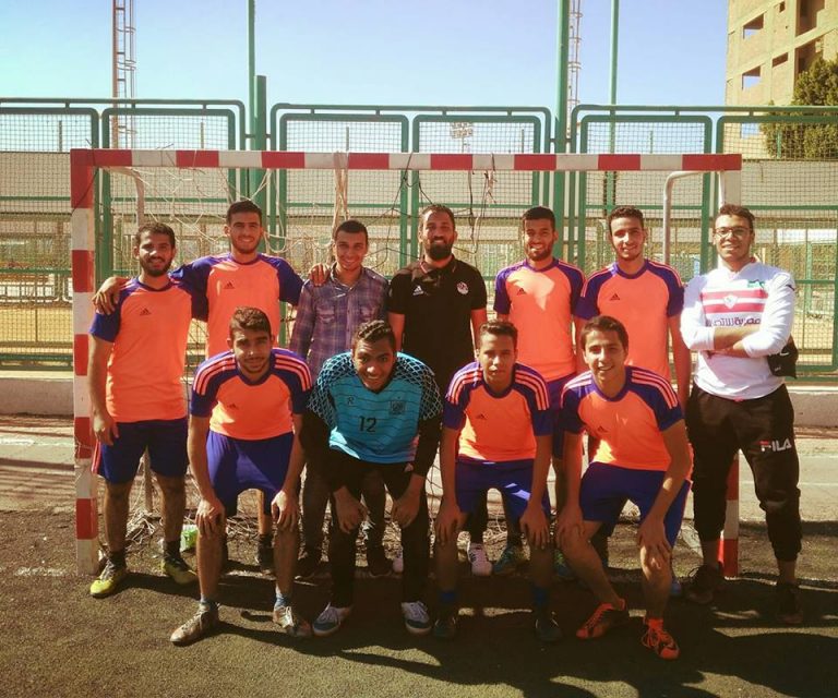 رباعية الصيدلة فى الطب البيطري تفتح أولي المباريات بدوري الجامعة