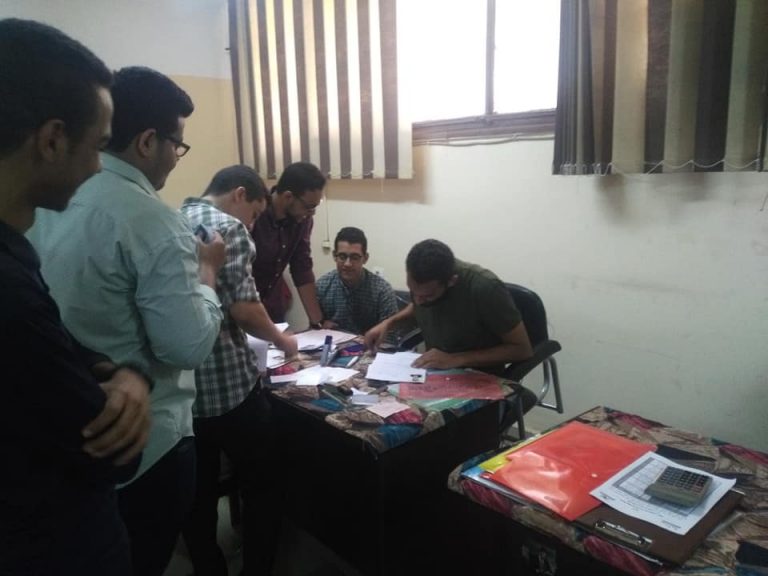 بداية قوية لإنتخابات إتحاد الطلاب بالكلية