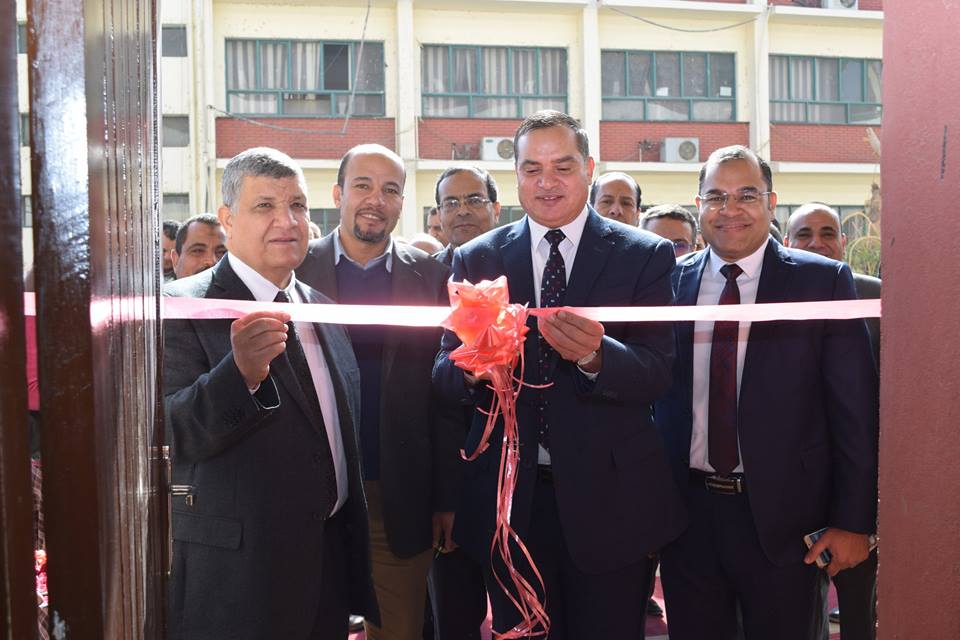 تقرير قناة طيبة لإفتتاح القاعات الدراسية بالكلية.