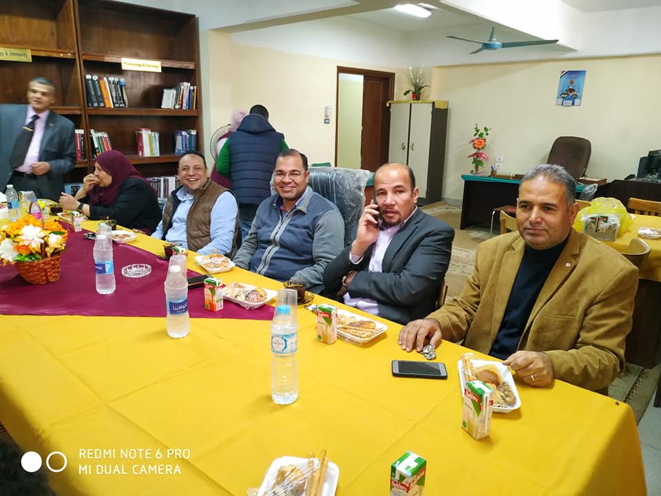 جزء من إحتفال إدارة المكتبة بكلية الصيدلة