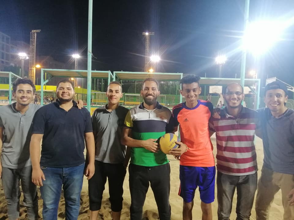 👈 بطولة الكلية فى الكرة الشاطئية ✌️🏐🏆