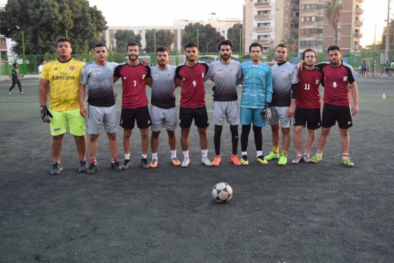 صعود جامعات ٦ اكتوبر وسوهاج والمنصوره وطنطا لقبل نهائي  القدم بملتقى جامعة سوهاج