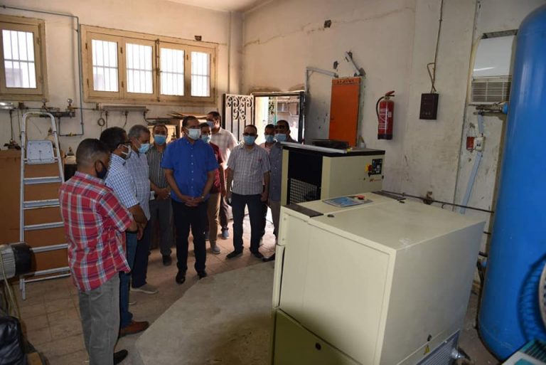 تطوير وحدة الغسيل الكلوي ومحطة الغازات الطبية بمستشفى سوهاج الجامعي بتكلفة ٢٣ مليون و ٧٥٠ ألف جنيه