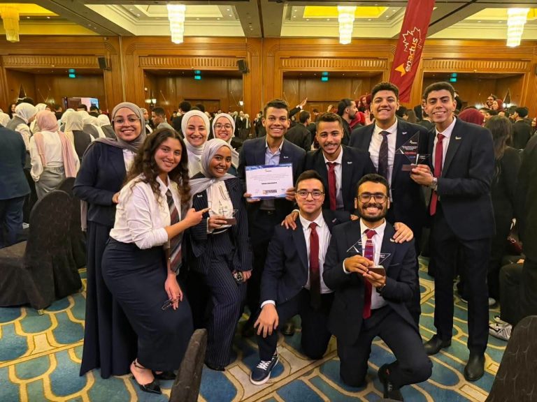 *فريق Enactus بجامعة سوهاج يحصد المركز الاول في الابتكار وتمكين المراة والمركز الثاني في الاستدامة بالمسابقة القومية Enactus Egypt 2026*