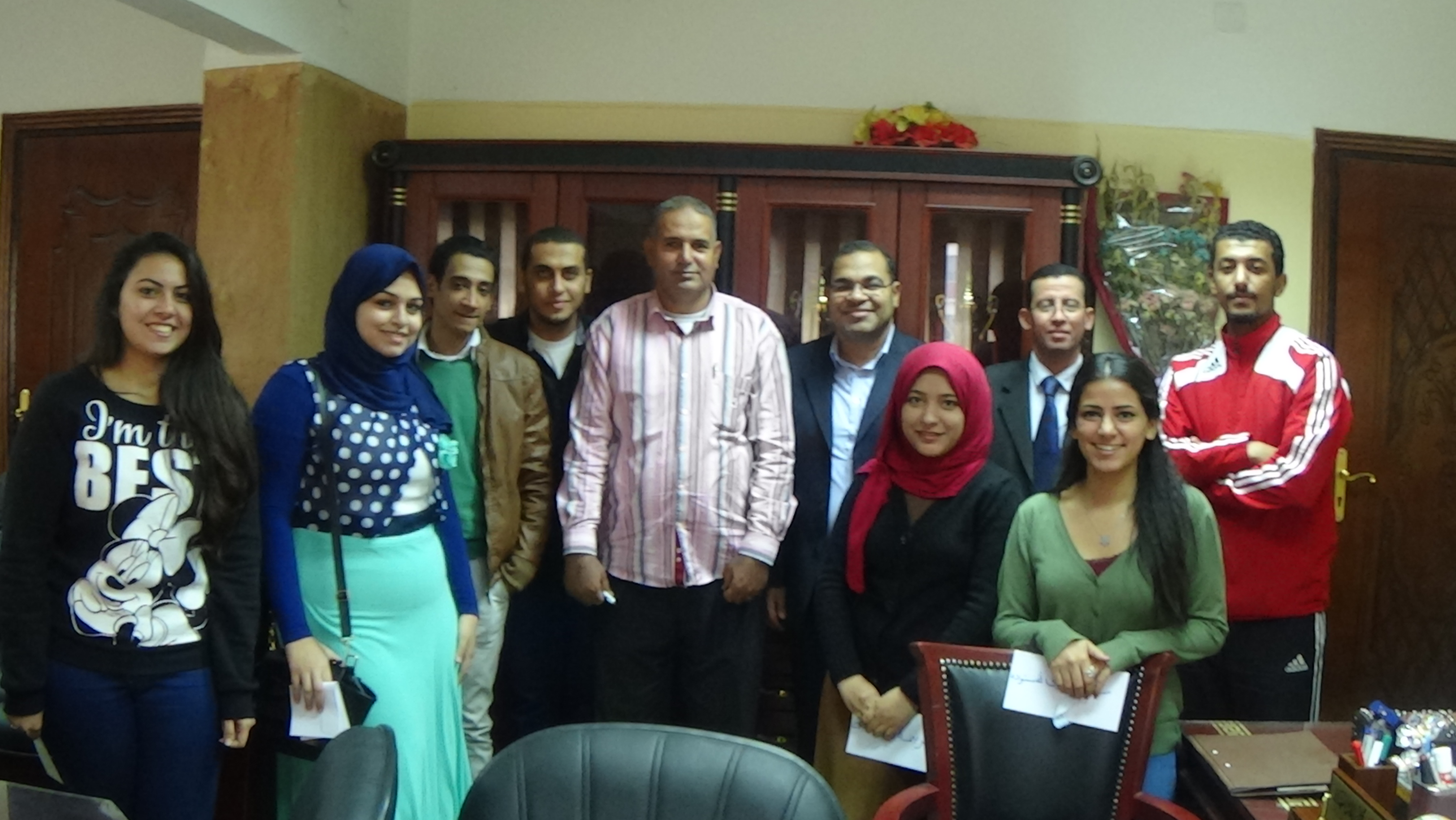 بالصور.. تسليم جوائز للفائزين في مسابقة الطالب والطالبة المثالية ودوري الجامعة في تنس الطاولة