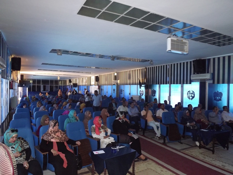 فعاليات دورة ” خدمات بنك المعرفة المصري” بجامعة سوهاج