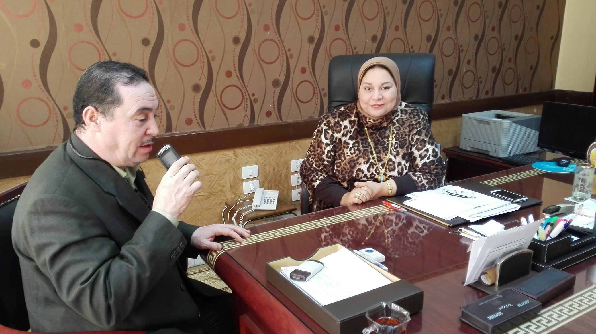 استضافة السيد أ.د/ إيمان السيد أبو ضيف في برنامج “الفترة المفتوحة “