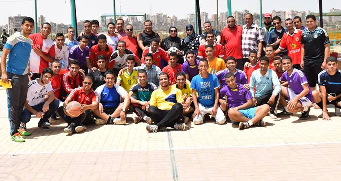 كلية الصيدلة فى المهرجان الأول للألعاب الرياضية والترويحية